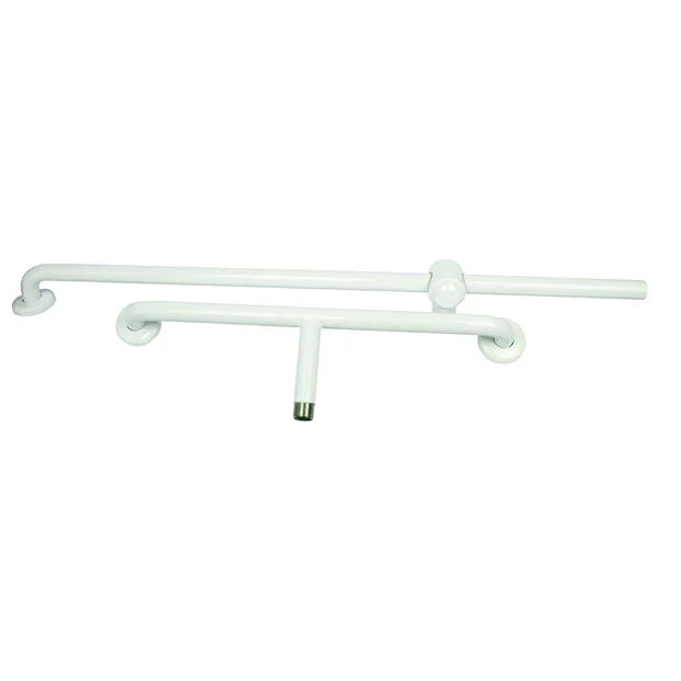 AKW T-Shape White Epoxy Coated Grab Rail - 1100 X 300 X 300mm 3 AKW T-Shape White Epoxy Coated Grab Rail - 1100 X 300 X 300mm