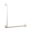 AKW 1400 Series 90° White Plastic Grab Rail 1 AKW 1400 Series 90° White Plastic Grab Rail -Croydex shop 01430wh l