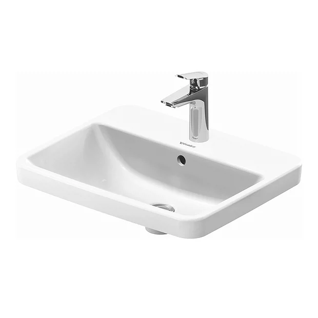 Duravit No.1 545mm 1TH Inset Basin 4 Duravit No.1 545mm 1TH Inset Basin - Image 2