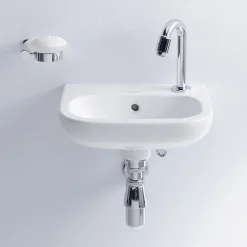 Duravit D-Code 360mm 1TH Wall Hung Handrinse Basin -Croydex shop 0705360008 d1