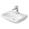 Duravit DuraStyle 450mm 1TH Wall Hung Handrinse Basin -Croydex shop 0708450000 l