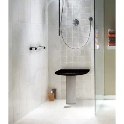 AKW Onyx 300mm Black And Chrome Straight Grab Rail