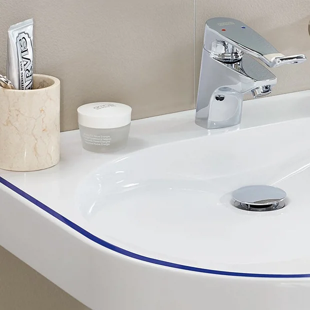 Franke ANMW502-BLUE 550mm VariusCare Wheelchair Accessible Washbasin 3 Franke ANMW502-BLUE 550mm VariusCare Wheelchair Accessible Washbasin