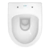 Duravit No.1 480mm Rimless Back To Wall Toilet Pan + Seat -Croydex shop 2184090000 d3