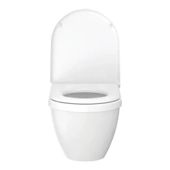 Duravit Starck 3 Compact Wall Hung Toilet Pan + Seat -Croydex shop 2202090000 d4