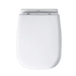 Duravit D-Code Compact Wall Hung Toilet + Seat -Croydex shop 2211090000 d3