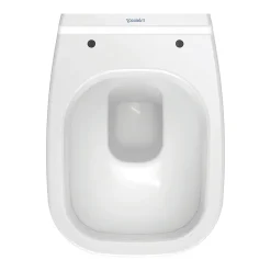 Duravit D-Code Compact HygieneGlaze Wall Hung Toilet + Seat -Croydex shop 2211092000 d2
