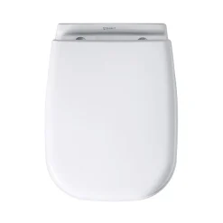 Duravit D-Code Compact HygieneGlaze Wall Hung Toilet + Seat -Croydex shop 2211092000 d3