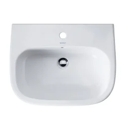 Duravit D-Code 1TH Basin + Full Pedestal 10 Duravit D-Code 1TH Basin + Full Pedestal -Croydex shop 2310600000 d1