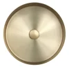Just Taps Plu JTP Vos Brushed Brass Round Stainless Steel Counter Top Basin + Waste -Croydex shop 23ctr400bbr d2