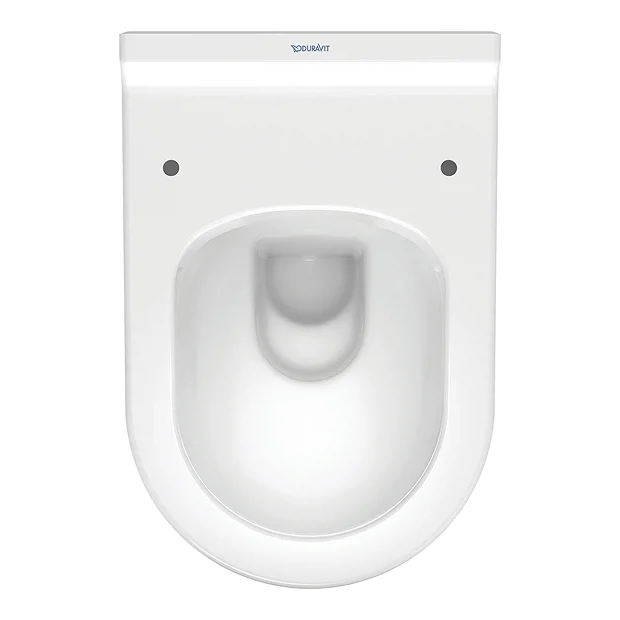 Duravit Starck 3 Rimless HygieneGlaze Durafix Wall Hung Toilet + Seat 8 Duravit Starck 3 Rimless HygieneGlaze Durafix Wall Hung Toilet + Seat - Image 6