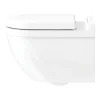 Duravit Starck 3 Rimless HygieneGlaze Durafix Wall Hung Toilet + Seat 1 Duravit Starck 3 Rimless HygieneGlaze Durafix Wall Hung Toilet + Seat -Croydex shop 2527092000 d4