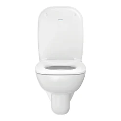 Duravit D-Code Wall Hung Toilet + Seat -Croydex shop 2535090000 d3