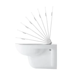Duravit D-Code HygieneGlaze Wall Hung Toilet + Seat 13 Duravit D-Code HygieneGlaze Wall Hung Toilet + Seat -Croydex shop 2535092000 d4