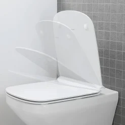 Duravit DuraStyle Rimless HygieneGlaze Durafix 700mm Wall Hung Toilet + Seat 12 Duravit DuraStyle Rimless HygieneGlaze Durafix 700mm Wall Hung Toilet + Seat -Croydex shop 2542090000 d3