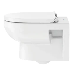 Duravit DuraStyle Basic Rimless Wall Hung Toilet + Seat 10 Duravit DuraStyle Basic Rimless Wall Hung Toilet + Seat -Croydex shop 2562090000 d1