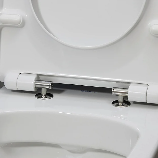 Duravit DuraStyle Basic Rimless Wall Hung Toilet + Seat 8 Duravit DuraStyle Basic Rimless Wall Hung Toilet + Seat - Image 6