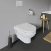 Duravit DuraStyle Basic Rimless Wall Hung Toilet + Seat -Croydex shop 2562090000 d6