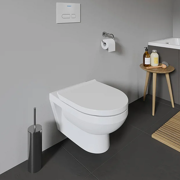 Duravit DuraStyle Basic Rimless Wall Hung Toilet + Seat 3 Duravit DuraStyle Basic Rimless Wall Hung Toilet + Seat