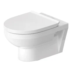 Duravit DuraStyle Basic Rimless Wall Hung Toilet + Seat 9 Duravit DuraStyle Basic Rimless Wall Hung Toilet + Seat -Croydex shop 2562090000 l