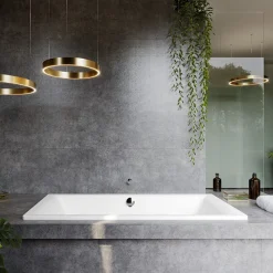 Kaldewei Puro Duo 0TH Steel Enamel Bath -Croydex shop 266300010001 d2