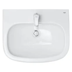 Grohe Euro Ceramic 600mm 1TH Wall Hung Basin -Croydex shop 39335000 d1 1