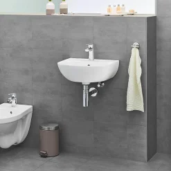 Grohe Bau Ceramic 450mm 1TH Wall Hung Basin 11 Grohe Bau Ceramic 450mm 1TH Wall Hung Basin -Croydex shop 39424000 d3