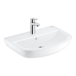 Grohe Bau Ceramic 550mm Complete Basin Package (Tap + Waste Included) -Croydex shop 39471000 d1
