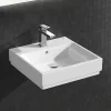 Grohe Cube Ceramic 500mm 1TH Wall Hung Basin -Croydex shop 3947400h d1