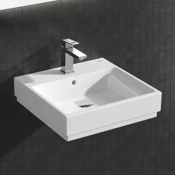 Grohe Cube Ceramic 500mm 1TH Wall Hung Basin