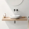 Grohe Essence 450mm Round Counter Top Basin 2 Grohe Essence 450mm Round Counter Top Basin -Croydex shop 3960900h d2