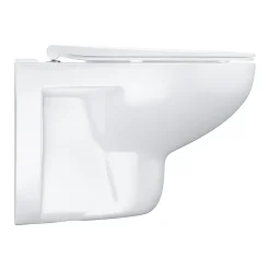 Grohe Bau Rimless Wall Hung Toilet With Slim Soft Close Seat -Croydex shop 39899000 d3