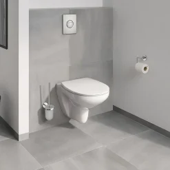 Grohe Bau Rimless Wall Hung Toilet With Slim Soft Close Seat