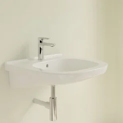 Villeroy & Boch Villeroy And Boch ViCare 555mm Wheelchair Accessible Washbasin 9 Villeroy & Boch Villeroy And Boch ViCare 555mm Wheelchair Accessible Washbasin -Croydex shop 41195501 d1
