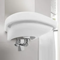 Villeroy & Boch Villeroy And Boch ViCare 555mm Wheelchair Accessible Washbasin 11 Villeroy & Boch Villeroy And Boch ViCare 555mm Wheelchair Accessible Washbasin -Croydex shop 41195501 d4