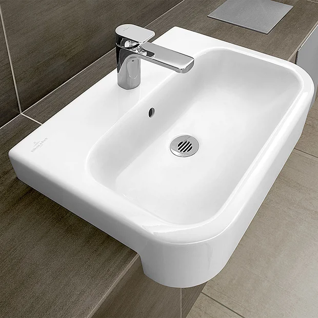 Villeroy & Boch Villeroy And Boch Architectura 550 X 430mm 1TH Semi-Recessed Basin 4 Villeroy & Boch Villeroy And Boch Architectura 550 X 430mm 1TH Semi-Recessed Basin - Image 2