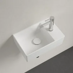Villeroy & Boch Villeroy And Boch Memento 2.0 400 X 260mm 1TH Wall Hung Basin -Croydex shop 43234001 d3