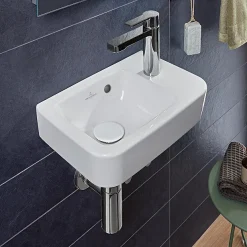 Villeroy & Boch Villeroy And Boch O.novo Compact 360 X 250mm 1TH Handwash Basin -Croydex shop 43433601 d1
