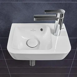 Villeroy & Boch Villeroy And Boch O.novo Compact 360 X 250mm 1TH Handwash Basin -Croydex shop 43433601 l