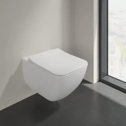 Villeroy & Boch Villeroy And Boch Venticello Wall Hung Toilet Combi Pack - 4611RL01 12 Villeroy & Boch Villeroy And Boch Venticello Wall Hung Toilet Combi Pack - 4611RL01 -Croydex shop 4611rl01 d3