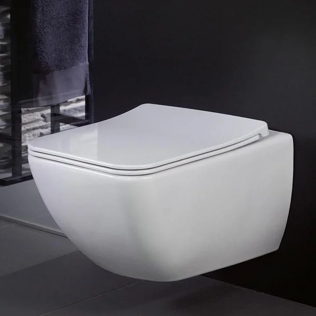 Villeroy & Boch Villeroy And Boch Venticello Wall Hung Toilet Combi Pack - 4611RL01 4 Villeroy & Boch Villeroy And Boch Venticello Wall Hung Toilet Combi Pack - 4611RL01 - Image 2