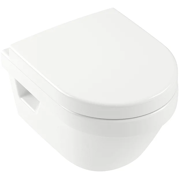 Villeroy & Boch Villeroy And Boch Architectura DirectFlush Rimless Wall Hung Toilet + Soft Close Seat 3 Villeroy & Boch Villeroy And Boch Architectura DirectFlush Rimless Wall Hung Toilet + Soft Close Seat