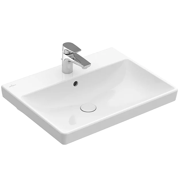 Villeroy & Boch Villeroy And Boch Avento Compact 550 X 370mm 1TH Basin 4 Villeroy & Boch Villeroy And Boch Avento Compact 550 X 370mm 1TH Basin - Image 2