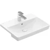 Villeroy & Boch Villeroy And Boch Avento 550 X 440mm 1TH Semi-Recessed Basin -Croydex shop 4a065501 l