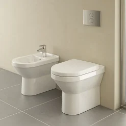 VitrA - S50 Model Back To Wall Toilet Pan - With 2 X Seat Options