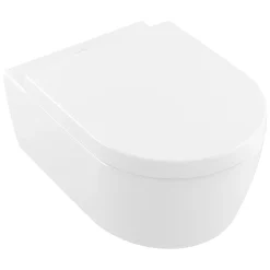 Villeroy & Boch Villeroy And Boch Avento DirectFlush Rimless Wall Hung Toilet W/ Soft Close Seat -Croydex shop 5656hr01 d5