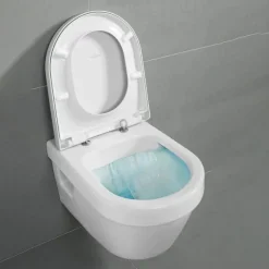 Villeroy & Boch Villeroy And Boch Architectura DirectFlush Rimless Wall Hung Toilet + Soft Close Seat -Croydex shop 5684hr01 d4 1