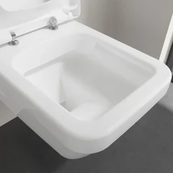 Villeroy & Boch Villeroy And Boch Architectura DirectFlush Rimless Wall Hung Toilet + Soft Close Seat -Croydex shop 5685hr01 d1
