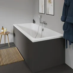 Duravit D-Code 1800 X 800mm Double Ended Bath + Support Feet 11 Duravit D-Code 1800 X 800mm Double Ended Bath + Support Feet -Croydex shop 700101000000000 d3