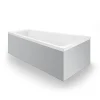 Duravit No.1 Trapezoidal Bath + Support Feet (Left Hand) -Croydex shop 700504000000000 d4